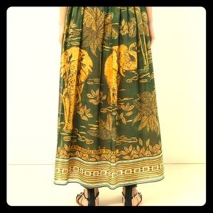 Valentino Elephant Print Skirt size 38